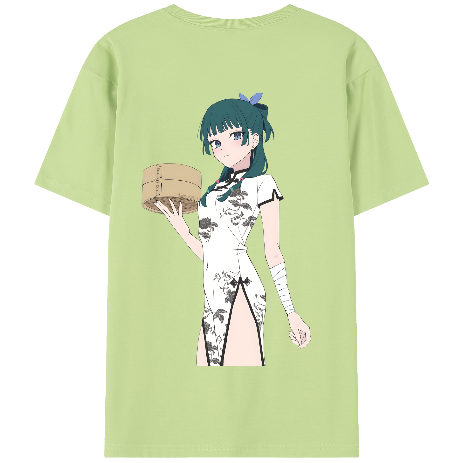 （画像用） 薬屋のひとりごと The Apothecary Diaries 綿100％半袖Tシャツ（背面プリント）